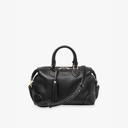 Сумка для боулинга Hudson из кожи Aspinal of London, черный r04355929 | black