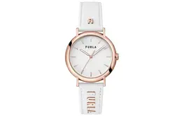 Furla Часы Wrist Watch Quartz Movement Genuine Leather Strap 38mm White Dial Women's Watch, White Dial ww00023021l3 | white dial