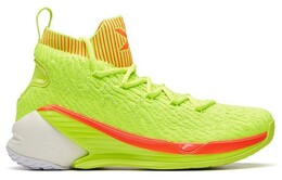 Баскетбольные кроссовки KT4 мужские высокие зеленые/красные Anta 11911101-5