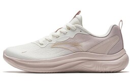 Кроссовки женские Lingyun с низким верхом цвета слоновой кости/пепельно-лотосового цвета Anta 922335550-2