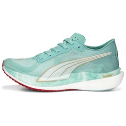Кроссовки женские Deviate NITRO Low-top Green/White Puma 378722-01 | coral green - puma white - gold