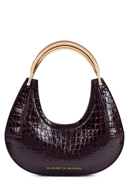 ELISABETTA FRANCHI: Бордовая сумка 