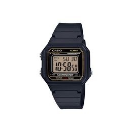 Casio Часы Men YOUTH Coffee Watch W-217H-9AVDF, Black Gold Watch Dial w-217h-9avdf | black gold watch dial