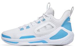 Баскетбольные кроссовки Alien 3 мужские, среднего размера, белые/светло-фиолетово-синие Anta 112211601-2