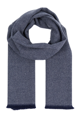 CORNELIANI: Голубой шарф 