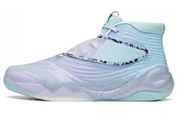 Баскетбольные кроссовки KT6 мужские высокие Glacier Blue/сиреневый/белый Anta 112121101-1