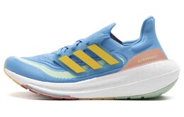 Кроссовки Adidas Ultra Boost Light Blue Burst, синий/красный ie8488 | blue/red