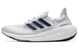 Кроссовки Adidas Ultraboost Light Crystal White Dark Blue, белый/синий id3285 | white/blue