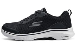 Кроссовки GO WALK 7 мужские низкие черные Skechers 216644-blk | black