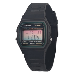 Casio Часы Retrofit Series Quartz Movement Watch Men's Watch Black Dial f-91w-3（watch5-改装-幻彩时韵)