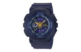 Casio Часы Unisex BABY-G Blue Watch BA-110XSM-2APR, Girlish Collaboration Box ba-110xsm-2apr | girlish collaboration box