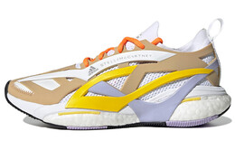 Кроссовки Stella Mccartney X Solar Glide 1 женские с низким верхом темно-оранжевые/желтые/фиолетовые/белые Adidas gx9861