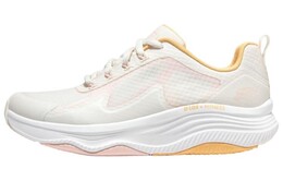 Кроссовки женские D"lux Fitness Running Shoes Low-top белые/оранжевые/розовые Skechers 149899-ntmt