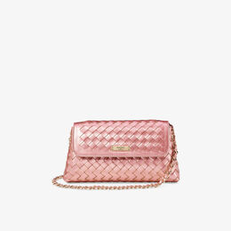 Клатч-сумка кожаный Aspinal of London Sunrise, розовый r04443303 | pinkmetallic