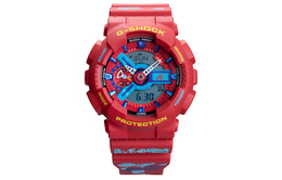 Casio Часы Unisex Liquid Crystal/Analog Dual Display Series Gray Watch, Gray Dial ga-110cdy24-4apf | gray dial