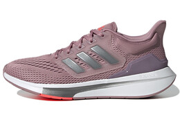 Кроссовки для бега EQ21 Run женские с низким верхом розового цвета Adidas gz4075