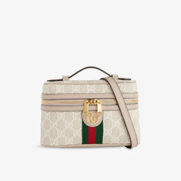 Сумка через плечо Gucci Ophidia super mini с принтом из монограмм, мультиколор r04420677 | be.mys.wh/oatmea/vrv