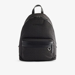 Рюкзак джинсовый Emporio Armani с жаккардовым узором, черный r04463588 | bristol black