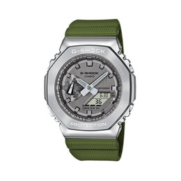 Casio Часы Unisex Watch gm-2100mf-5（watch4-改装-银色金属彩色带）