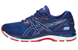 Кроссовки мужские GEL-Nimbus 20 с низким верхом, синие Asics t801n-400