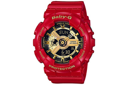 Casio Часы Women's BABY-G Gold Watch ba-110vla-4a