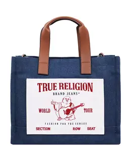 Средняя сумка-тоут Buddha Pocket True Religion, синий 23114270 | medium blue