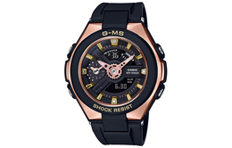 Casio Часы Women's BABY-G Black Watch MSG-400G-1A1, Black Gold Watch Dial msg-400g-1a1 | black gold watch dial