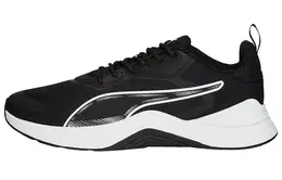Кроссовки Infusion для бега мужские с низким верхом, черные/белые Puma 377893-01