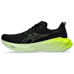 Кроссовки мужские Novablast 4 с низким верхом, цвет черный/зеленый Asics 1011b693-003 | black/green