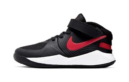 Детские баскетбольные кроссовки Nike Team Hustle D 9 FlyEase PS, Black/Red bv2951-061 | black/red
