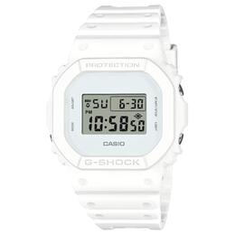Casio Часы 5600 Collection Quartz Movement Resin Strap Watch Men's Watch Gray Dial, Gray Dial dw-5600ww-7jf | gray dial