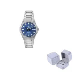 Casio Часы EDIFICE Classic Extra Thin Metal Quartz Movement Stainless Steel Strap Watch Men's Watch Multicolor Watch Dial, EFR-S108D-2AVUPR efr-s108d系列-配赠版 | efr-s108d-2avupr