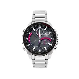 Casio Часы EDIFICE Collection Solar Quartz Movement Stainless Steel Strap Watch Men's Watch Black Dial ecb-900ydb-1ajf