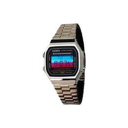 Casio Часы G Shock Vintage A168WA 1 a168wa-1w（watch5-改装-紫银方）