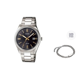 Casio Часы Men Black Watch mtp-1302d-1a2-配赠版