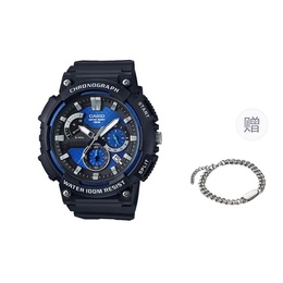 Casio Часы Men Blue Watch, Black mcw-200h-2a-配赠版 | black