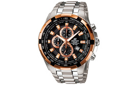 Casio Часы Men EDIFICE Black Watch EF-539D-1A5, Black Gold Watch Dial ef-539d-1a5 | black gold watch dial