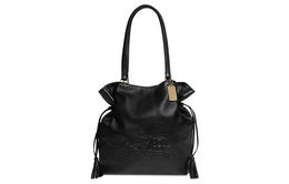 Сумка через плечо Andy из кожи, большая женская сумка черного цвета Coach ca200-imblk