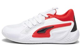 Баскетбольные кроссовки Puma Court Rider 1.0 унисекс, White/Red 379013-04 | white/red