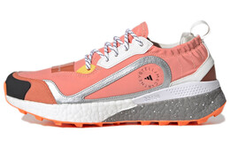 Кроссовки для бега Stella Mccartney X Outdoorboost 2.0 женские с низким верхом розового/серебристого цвета Adidas h00073