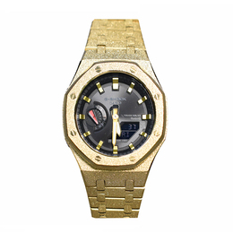 Casio Часы Men Liquid Crystal/Analog Dual Display Series 44mm Black Watch, Horus ga-b2100-1a1（watch3-改装-荷鲁斯） | horus