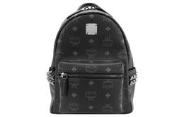 Стильный рюкзак Stark Visetos из ПВХ для женщин черный MCM mmkaave10bk001 | black