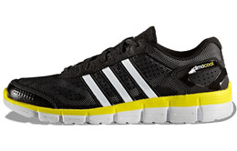 Кроссовки мужские Cc Fresh Running Shoes Low-top Black/White/Yellow Adidas s76750