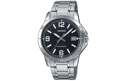 Casio Часы Men Standard Series Black Watch MTP-V004D-1B2, Black Dial mtp-v004d-1b2 | black dial