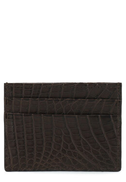 SILVANO BIAGINI: Коричневый картхолдер 