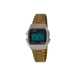 Casio Часы Retrofit Series Quartz Movement Stainless Steel Strap Watch Men's Watch Black Dial f-91wm-7a（watch5-改装-夜航者）
