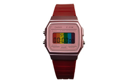 Casio Часы Retrofit Series Quartz Movement Resin Strap Watch Men's Watch Gray Dial f-91ws-4（watch5-改装-虹樱丝语）