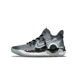 Баскетбольные кроссовки Trey 5 Basketball Shoes Men Mid-Top Black White Gray Nike cw3402-011（team522-雷破诸天) | gray