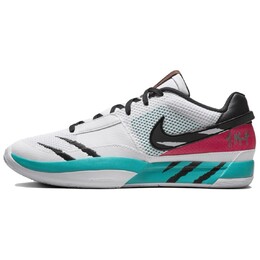 Баскетбольные кроссовки Ja 1 мужские с низким верхом белые/зеленые/черные/красные Nike fv5957-100 | white/green/black