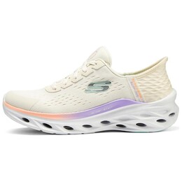 Кроссовки женские с низким верхом белого цвета Skechers 150191-ntmt | white